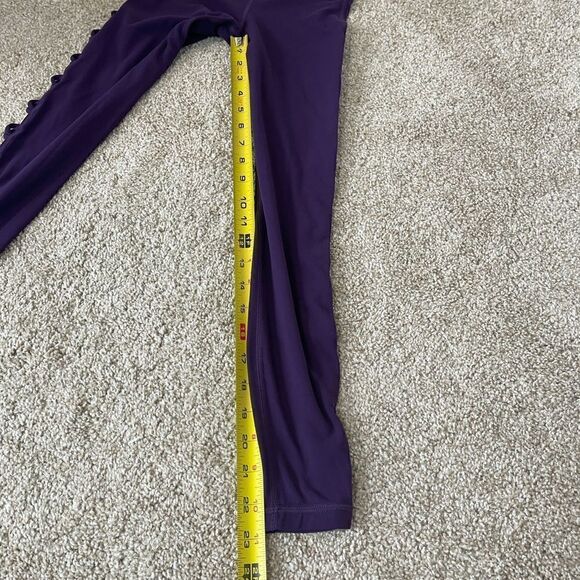 👍Athleta Drama Shiva 7/8 Tight in Purple XXS - Picture 6 of 11